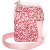 imageBaggallini Modern Take Two RFID 5quotx7quot Lightweight Small Phone Wallet Crossbody BagNylon Travel PurseHeart Print
