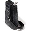 imageBaggallini Modern Take Two RFID 5quotx7quot Lightweight Small Phone Wallet Crossbody BagNylon Travel PurseMidnight Blossom Print