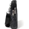 imageBaggallini Modern Take Two RFID 5quotx7quot Lightweight Small Phone Wallet Crossbody BagNylon Travel PurseMidnight Blossom Print