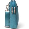 imageBaggallini Modern Take Two RFID 5quotx7quot Lightweight Small Phone Wallet Crossbody BagNylon Travel PurseSeaside Blue