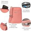 imageBaggallini Modern Take Two RFID 5quotx7quot Lightweight Small Phone Wallet Crossbody BagNylon Travel PurseTerracotta