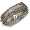 imageBaggallini Modern Take Two RFID 5quotx7quot Lightweight Small Phone Wallet Crossbody BagNylon Travel PurseThyme