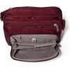 imageBaggallini Modern Camera 7quotx9quot Crossbody Bag WBuiltin Wallet Compartments ampamp RFID SlotsDark Cherry