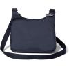 imageBaggallini Securtex AntiTheft Crossover Crossbody Bag for Travel 11w X 85h RFID Builtin Wallet Locking ZippersFrench Navy