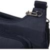 imageBaggallini Securtex AntiTheft Crossover Crossbody Bag for Travel 11w X 85h RFID Builtin Wallet Locking ZippersFrench Navy