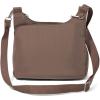 imageBaggallini Securtex AntiTheft Crossover Crossbody Bag for Travel 11w X 85h RFID Builtin Wallet Locking ZippersPortobello