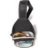 imageBaggallini AntiTheft Daytripper Sling 7x12 Crossbody Travel Safe Bag WSecurtex Locking Zippers SlashResistant RFIDBlack