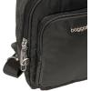 imageBaggallini AntiTheft Daytripper Sling 7x12 Crossbody Travel Safe Bag WSecurtex Locking Zippers SlashResistant RFIDCharcoal