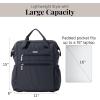 imageBaggallini City Scape Backpack  15quotx11quot Lightweight Work Travel Bag wLuggage Sleeve ampamp RFIDFrench Navy