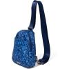imageBaggallini Double Zip Mini SlingNavy Petal