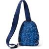 imageBaggallini Double Zip Mini SlingNavy Petal