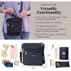 imageBaggallini Modern Pocket Crossbody Bag for Women 85quotx85quot Handbag Purse with RFID Lightweight WaterResistantFrench Navy