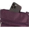 imageBaggallini Modern Pocket Crossbody Bag for Women 85quotx85quot Handbag Purse with RFID Lightweight WaterResistantPlum Heritage