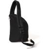 imageBaggallini Securtex AntiTheft Half Moon Sling 8quotx13quot Crossbody Bags WRFID CutResistant Strap Locking ZippersBlack
