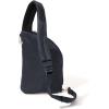imageBaggallini Securtex AntiTheft Half Moon Sling 8quotx13quot Crossbody Bags WRFID CutResistant Strap Locking ZippersFrench Navy