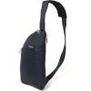 imageBaggallini Securtex AntiTheft Half Moon Sling 8quotx13quot Crossbody Bags WRFID CutResistant Strap Locking ZippersFrench Navy