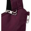 imageBaggallini Securtex AntiTheft Half Moon Sling 8quotx13quot Crossbody Bags WRFID CutResistant Strap Locking ZippersMulberry