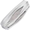 imageBaggallini Unisexs Long Pocket CosmeticLightweight 78x 31x21 BagTravel Essentials Makeup OrganizerSilver Metallic