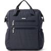 imageBaggallini City Scape Backpack  15quotx11quot Lightweight Work Travel Bag wLuggage Sleeve ampamp RFIDFrench Navy