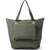 imageBaggallini Carryall Expandable Lightweight Travel Tote 22quot Packable Folding Compact Nylon Washable Weekender wLuggage SleeveThyme