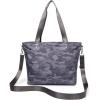 imageBaggallini Carryall Tote Bag  Crossbody Tote Bag for WomenDark Grey Camo