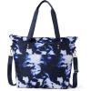 imageBaggallini Carryall Tote Bag  Crossbody Tote Bag for WomenNavy Ink Tie Dye
