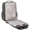 imageBaggallini Everyday Laptop Backpack  11x155 Lightweight WaterRepellent Nylon Travel Bag wPadded Laptop Sleeve ampamp RFIDCharcoal