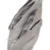 imageBaggallini Mini Sling  12x7 Sling Crossbody Bag Backpack with Adjustable Shoulder StrapSteel Grey Twill