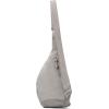 imageBaggallini Mini Sling  12x7 Sling Crossbody Bag Backpack with Adjustable Shoulder StrapSteel Grey Twill