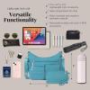 imageBaggallini Modern Everywhere Crossbody Women 11x9x45 RFID Hobo BagSeaside Blue