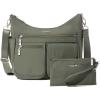 imageBaggallini Modern Everywhere Crossbody Women 11x9x45 RFID Hobo BagThyme