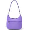 imageBaggallini Modern Pocket Half Moon 11quotx105quot Shoulder Women WReplaceable Straps Converts to Crossbody BagLavender Surf