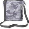 imageBaggallini Pocket Crossbody Bags for Women 8x8 Small Lightweight Durable WaterResistant Travel Purse WRFIDDark Gray Camo