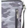 imageBaggallini Pocket Crossbody Bags for Women 8x8 Small Lightweight Durable WaterResistant Travel Purse WRFIDDark Gray Camo
