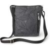 imageBaggallini Pocket Crossbody Bags for Women 8x8 Small Lightweight Durable WaterResistant Travel Purse WRFIDPewter Leaves
