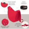imageBaggallini Swift Crescent Crossbody Bag for Women  Lightweight 12quotx8quot Travel Purse HandbagB Lite Scarlet Red