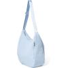 imageBaggallini Swift Hobo Crossbody Bag for Women  Lightweight 157quotx16quot Travel Purse Handbag Hobo BagBlite Ice Blue