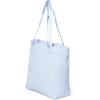 imageBaggallini Swift Tote Bag for Women  Lightweight 12x16 Nylon Zipped Travel Carry On Bag wLuggage SleeveBlite Ice Blue