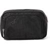 imageBaggallini Unisexs Pocket Cosmetic with Brush OrganizationBlack Cheetah Emboss