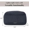 imageBaggallini Unisexs Pocket Cosmetic with Brush OrganizationFrench Navy