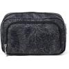 imageBaggallini Unisexs Pocket Cosmetic with Brush OrganizationMidnight Blossom Print