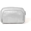 imageBaggallini Unisexs Pocket Cosmetic with Brush OrganizationSilver Metallic