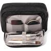 imageBaggallini Unisexs Pocket Cosmetic with Brush OrganizationSilver Metallic