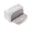imageBaggallini Unisexs Pocket Cosmetic with Brush OrganizationSilver Metallic