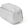 imageBaggallini Unisexs Pocket Cosmetic with Brush OrganizationSilver Metallic