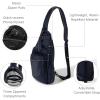 imageBaggallini Womens Central Park Sling 12quotx7quot Crossbody Bag WConvertible Adjustable Shoulder StrapFrench Navy