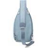 imageBaggallini Womens Central Park Sling 12quotx7quot Crossbody Bag WConvertible Adjustable Shoulder StrapLight Indigo Denim