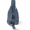 imageBaggallini Womens Central Park Sling 12quotx7quot Crossbody Bag WConvertible Adjustable Shoulder StrapMist Gloss Ripstop