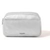 imageBaggallini Unisexs Pocket Cosmetic with Brush OrganizationSilver Metallic