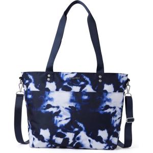 imageBaggallini Carryall Tote Bag  Crossbody Tote Bag for WomenNavy Ink Tie Dye